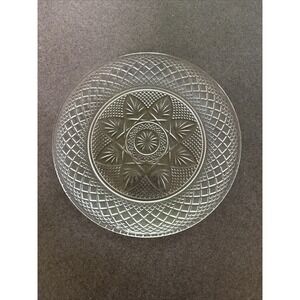 Cristal D'arques ANTIQUE CLEAR Luncheon Plate(s) 8 1/8"‎